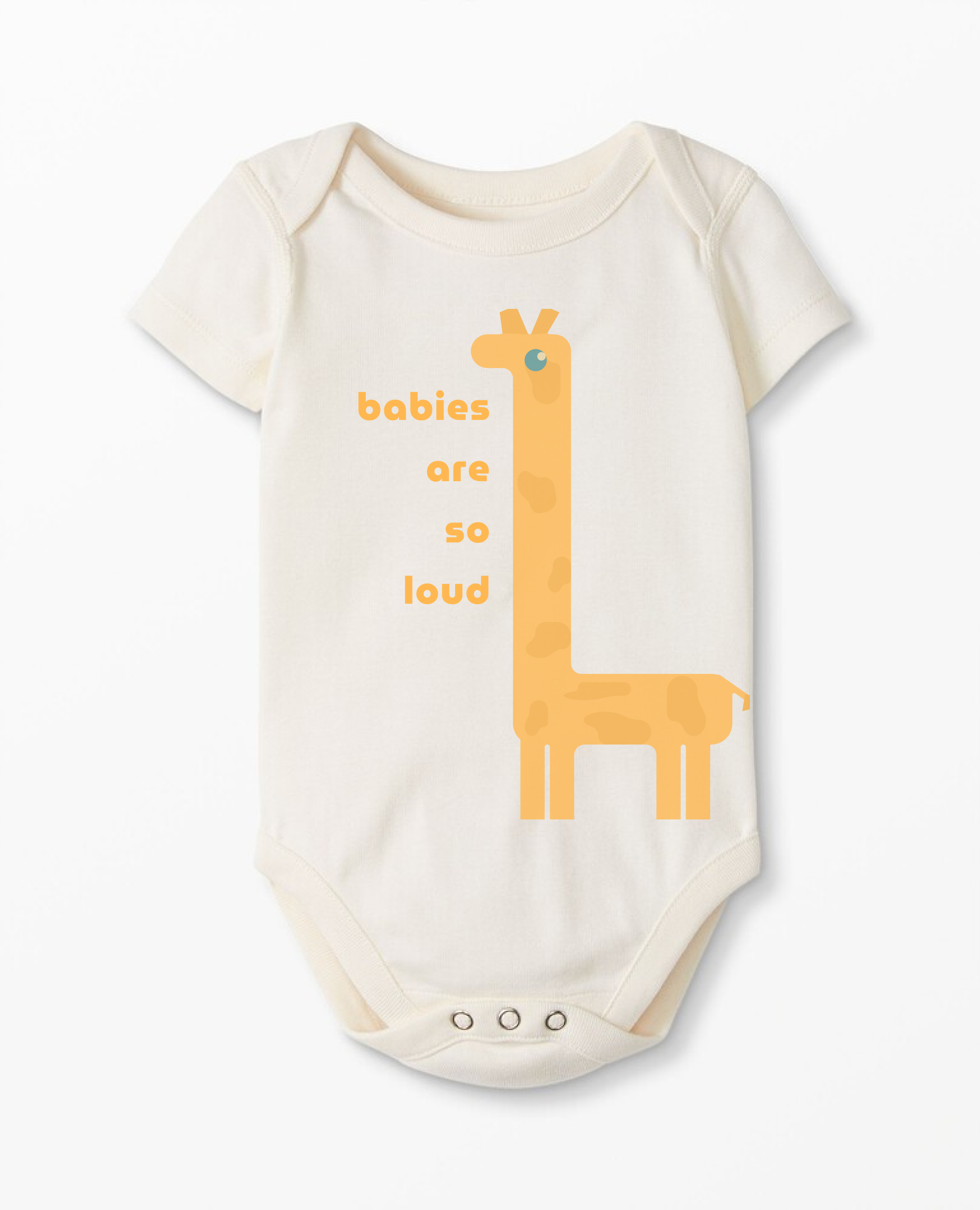 Babies Are So Loud onesie